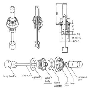 كيفية اختيار مؤشر مستوى ماء البطارية