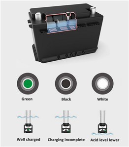 عندما يكون مستوى سائل بطارية الرصاص الحمضية منخفضًا جدًا، تحت أي ظروف يُسمح بإضافة الماء